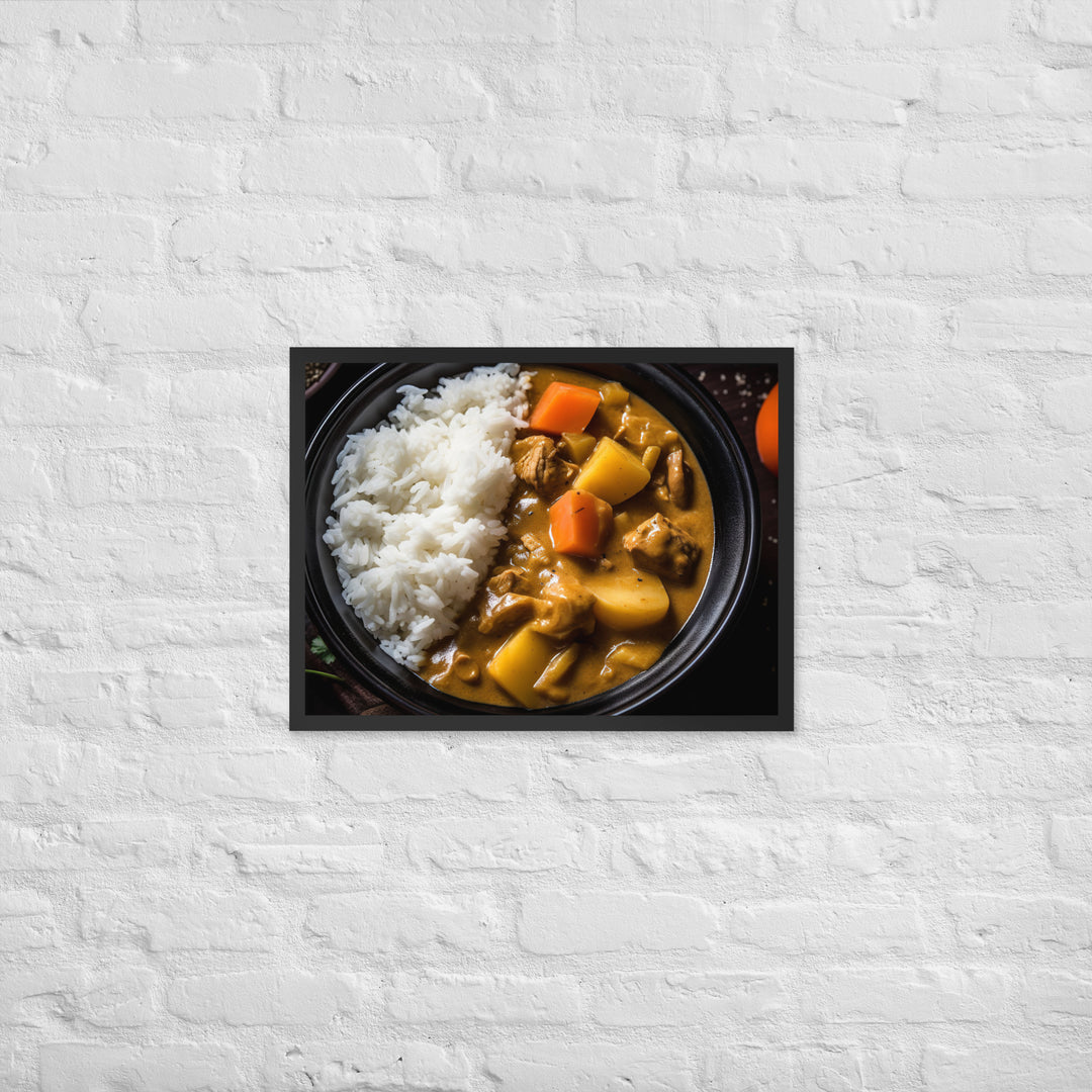 Japanese Curry Framed poster 🤤 from Yumify.AI