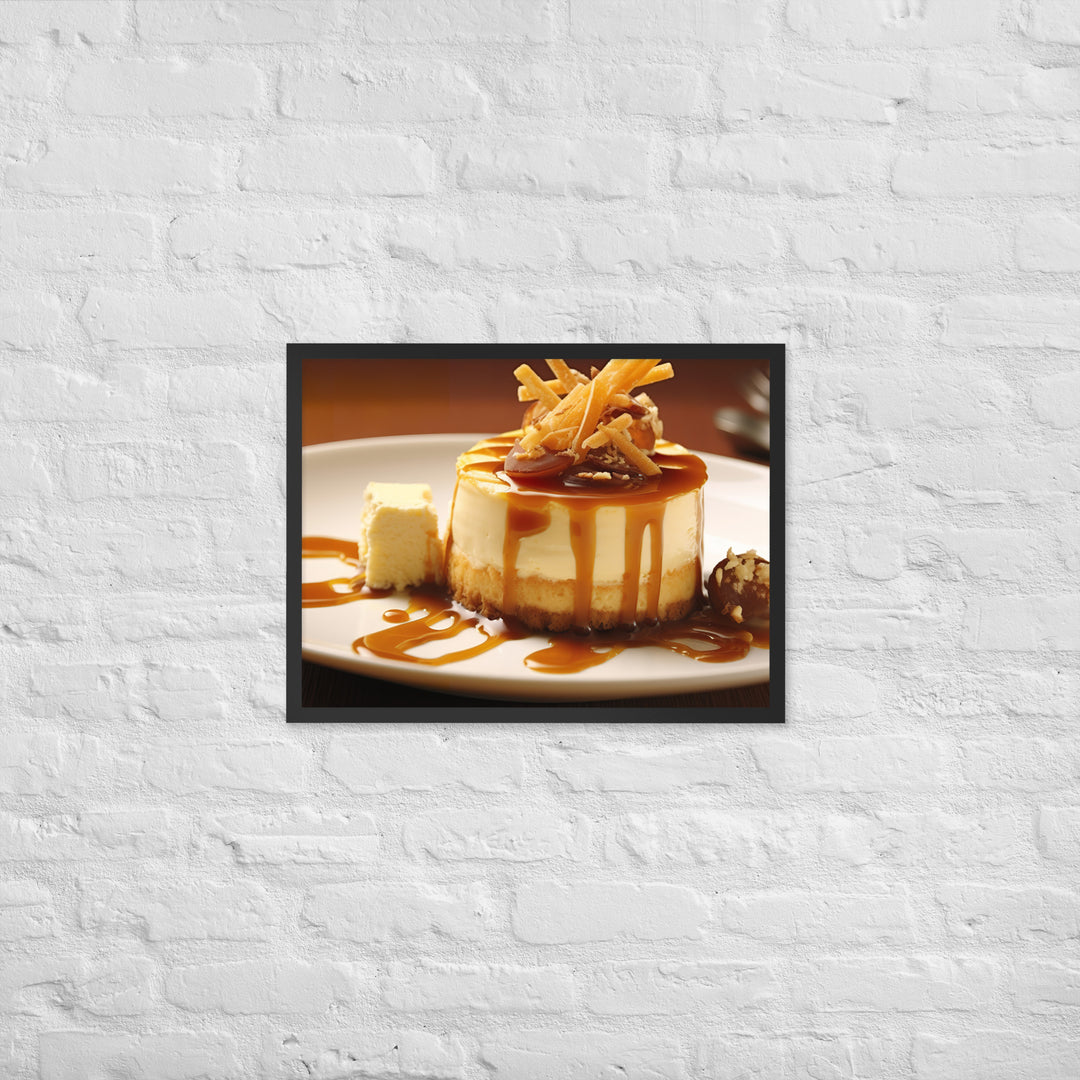 Cheese Dessert Framed poster 🤤 from Yumify.AI