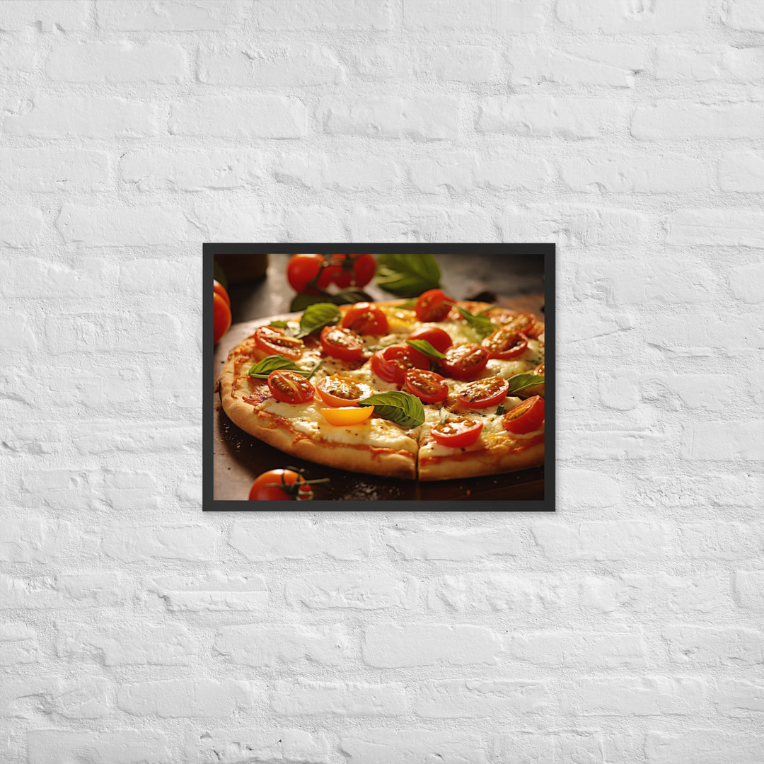 Cheese Pizza Framed poster 🤤 from Yumify.AI