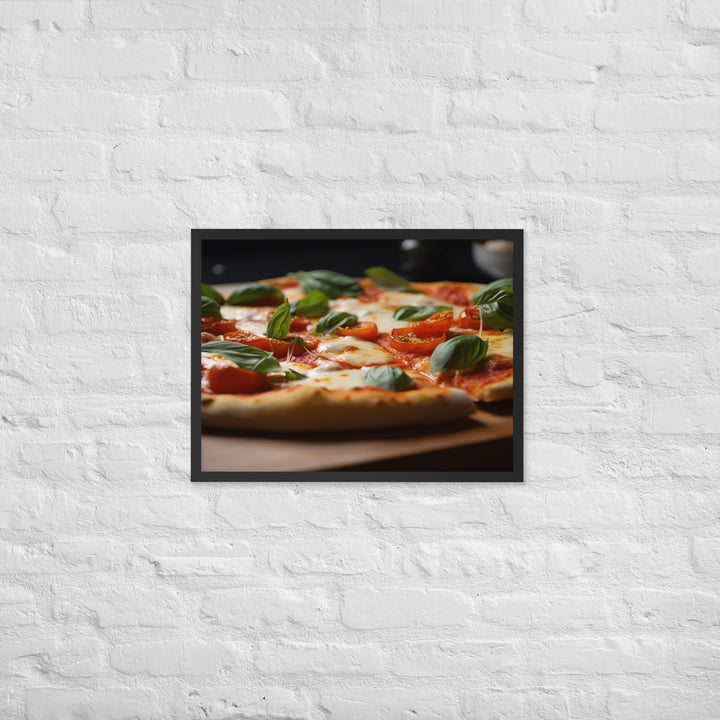Margherita Pizza Framed poster 🤤 from Yumify.AI