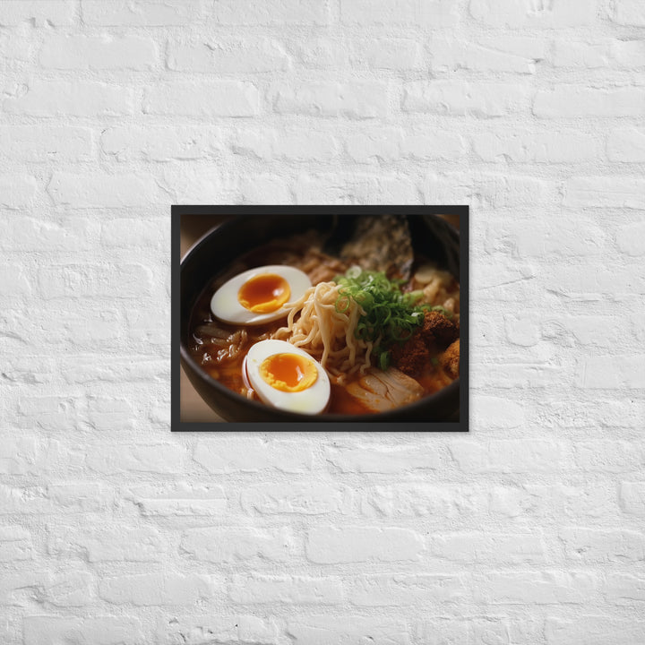 Kimchi Ramen Framed poster 🤤 from Yumify.AI