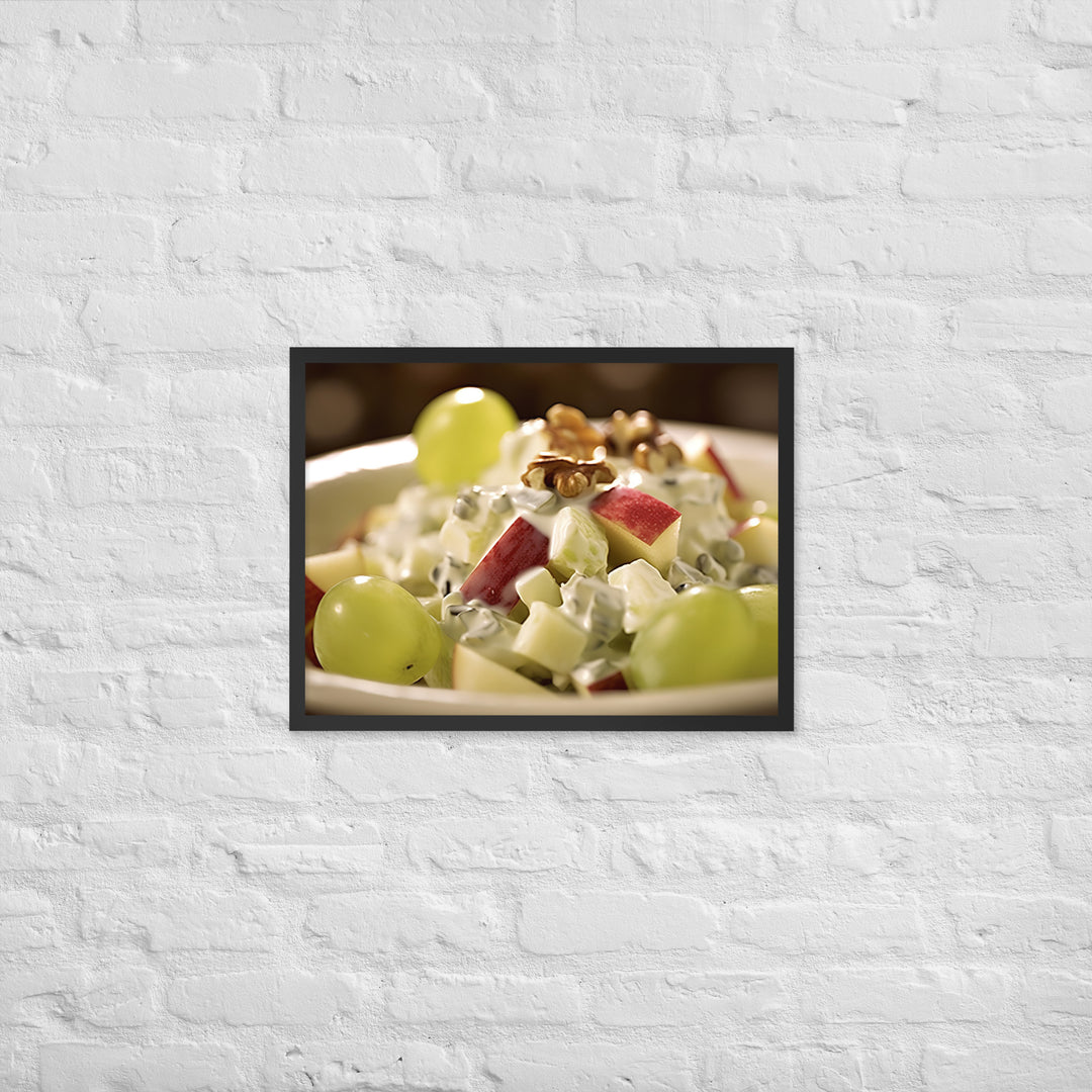 Waldorf Salad Framed poster 🤤 from Yumify.AI