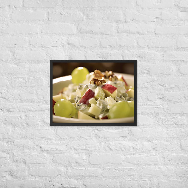 Waldorf Salad Framed poster 🤤 from Yumify.AI