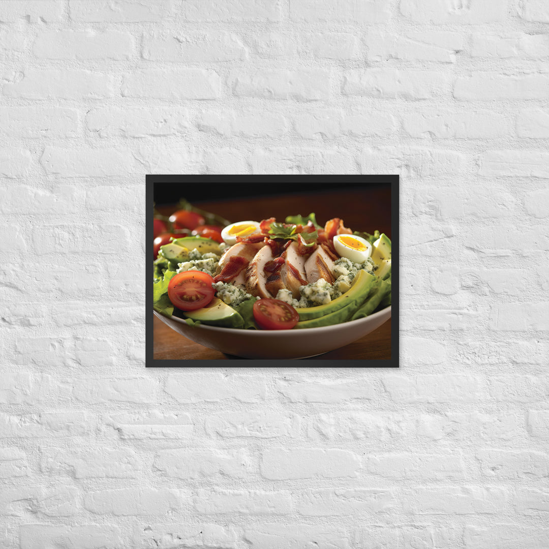 Cobb Salad Framed poster 🤤 from Yumify.AI