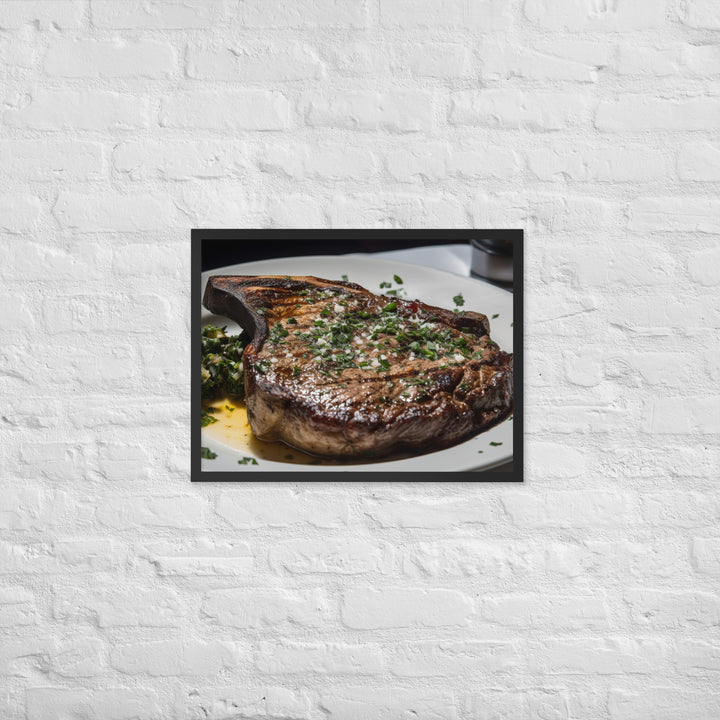 Butter Basted Ribeye Framed poster 🤤 from Yumify.AI