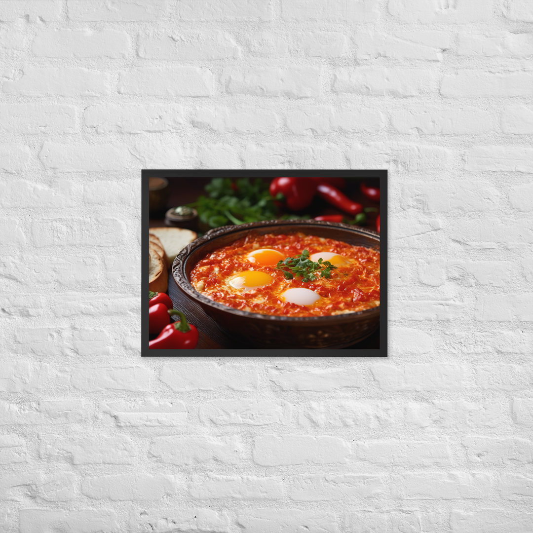 Menemen Framed poster 🤤 from Yumify.AI