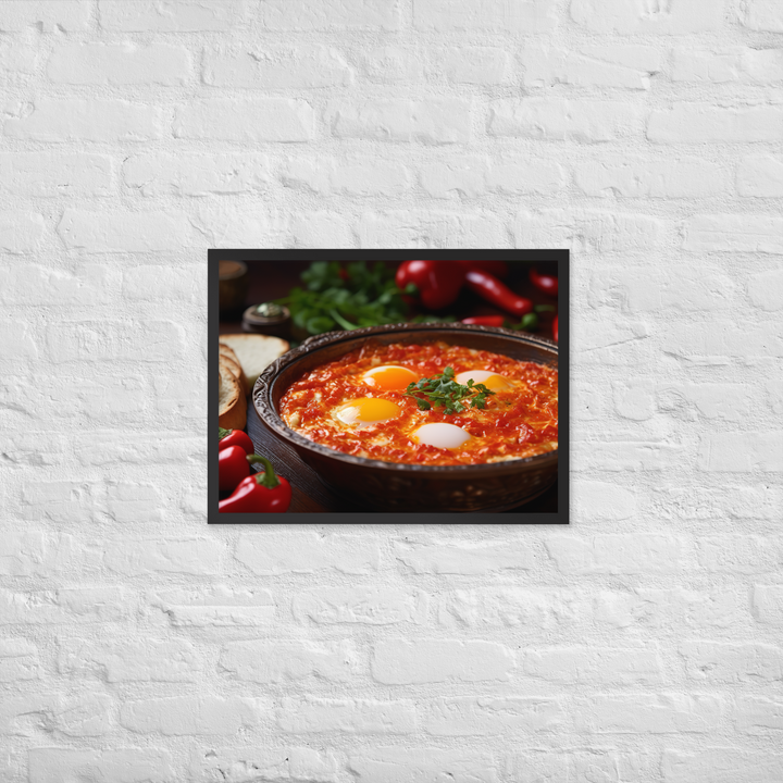 Menemen Framed poster 🤤 from Yumify.AI