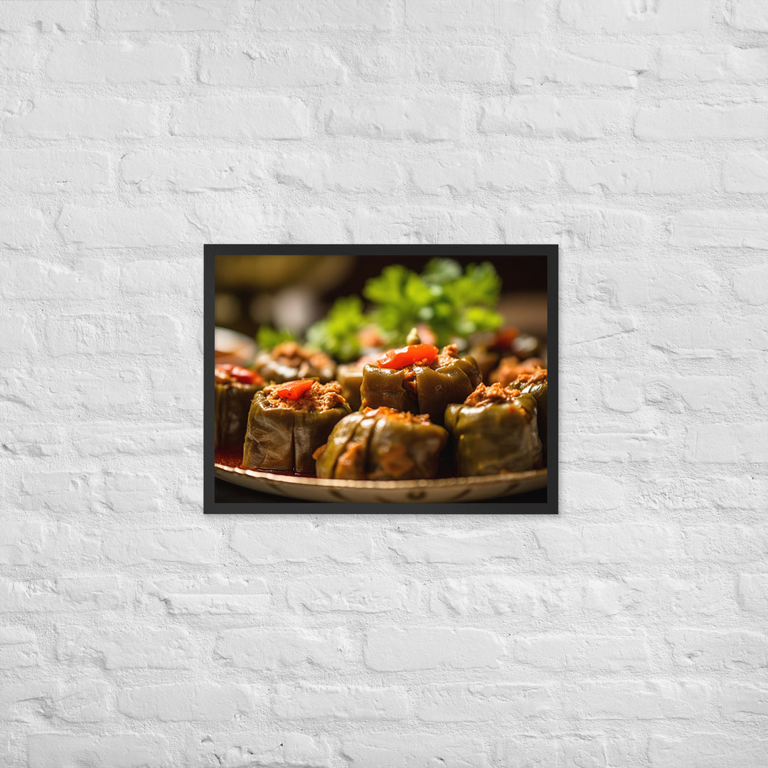 Dolma Framed poster 🤤 from Yumify.AI