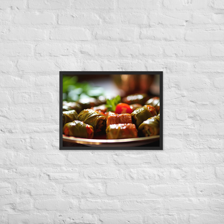 Dolma Framed poster 🤤 from Yumify.AI