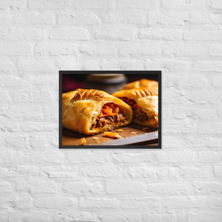 Cornish Pasty Framed poster 🤤 from Yumify.AI