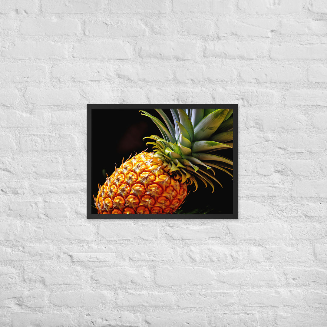 Pineapple Framed poster 🤤 from Yumify.AI