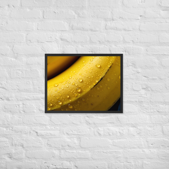 Banana Framed poster 🤤 from Yumify.AI