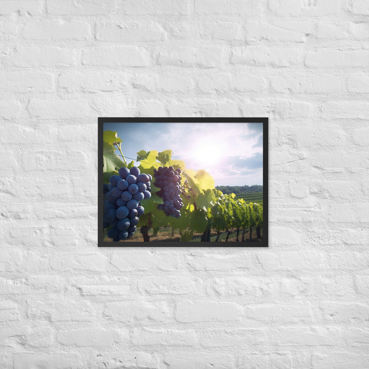 Vineyard Beauty Framed poster 🤤 from Yumify.AI