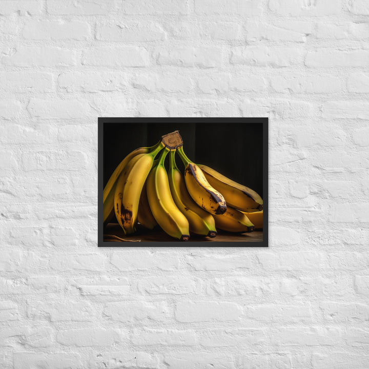 The Art of Banana Framed poster 🤤 from Yumify.AI