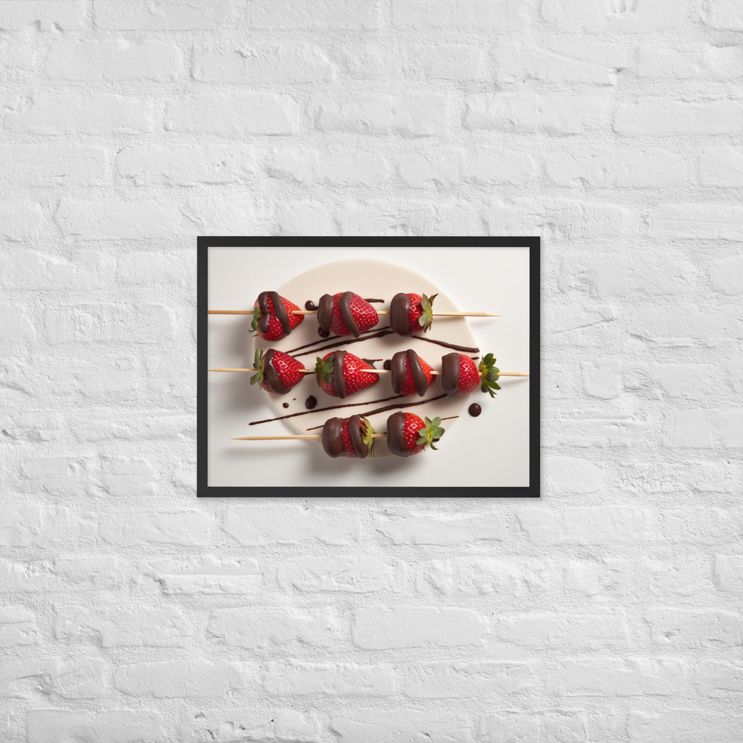 Sweet Summer Snack Framed poster 🤤 from Yumify.AI