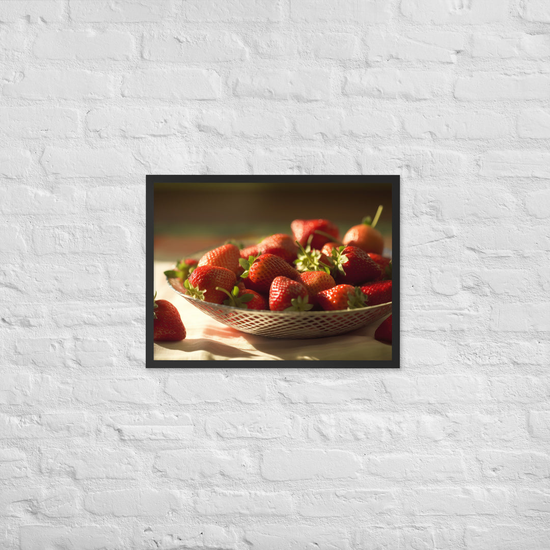 Sun Kissed Berries Framed poster 🤤 from Yumify.AI