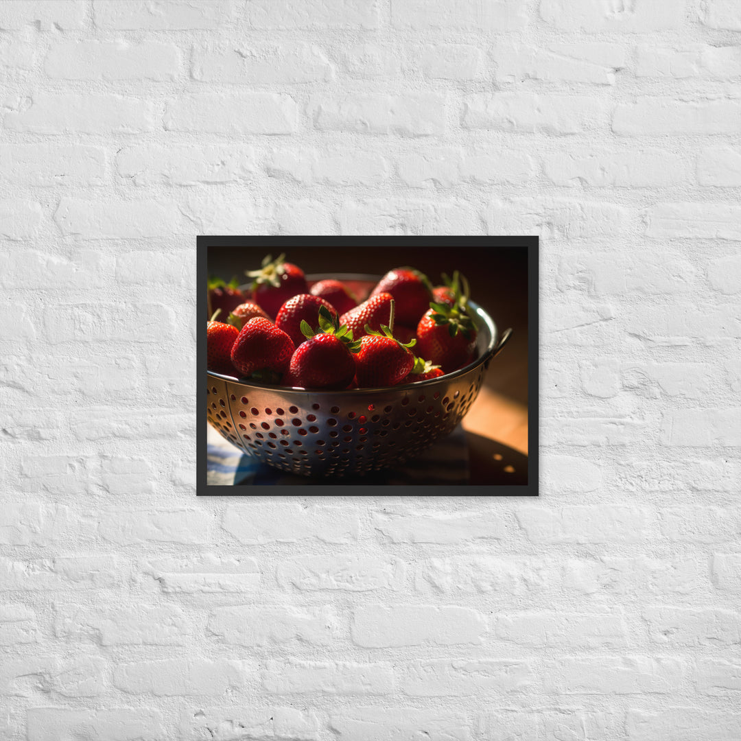 Sun Kissed Berries Framed poster 🤤 from Yumify.AI