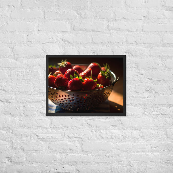 Sun Kissed Berries Framed poster 🤤 from Yumify.AI