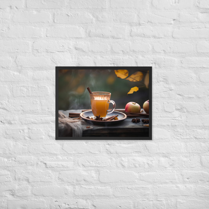 The Essence of Autumn Framed poster 🤤 from Yumify.AI