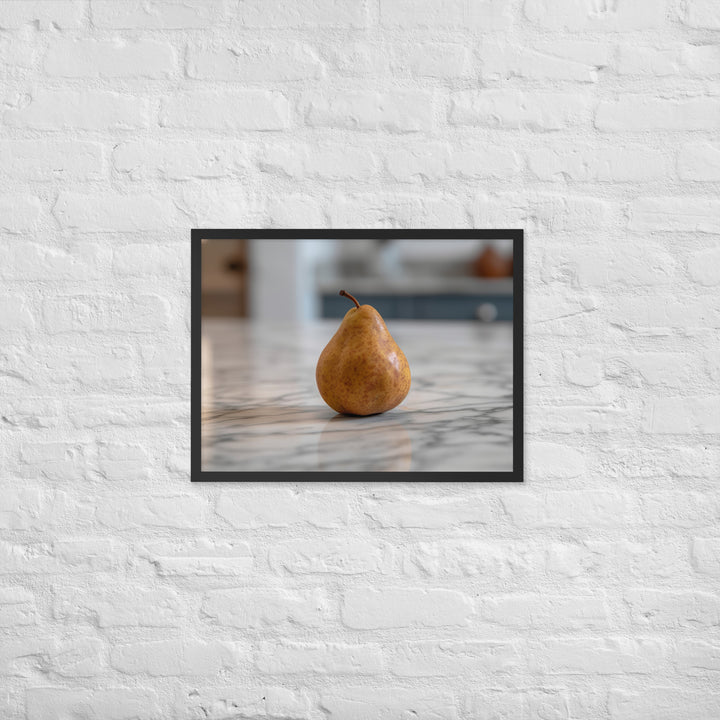 Bosc Pears Framed poster 🤤 from Yumify.AI