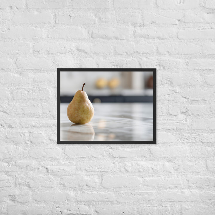 Bosc Pears Framed poster 🤤 from Yumify.AI