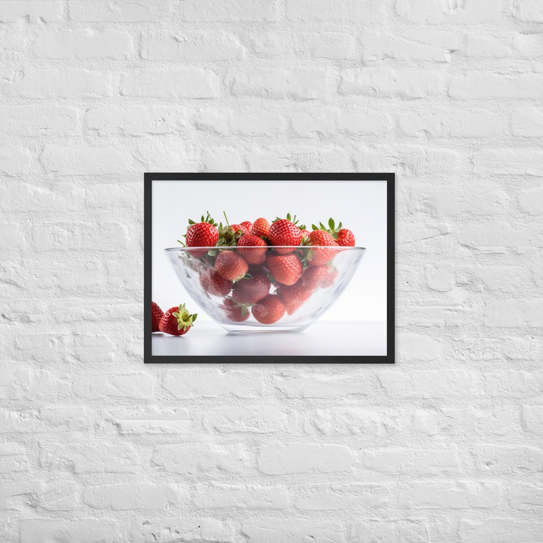 Berrylicious Treat Framed poster 🤤 from Yumify.AI