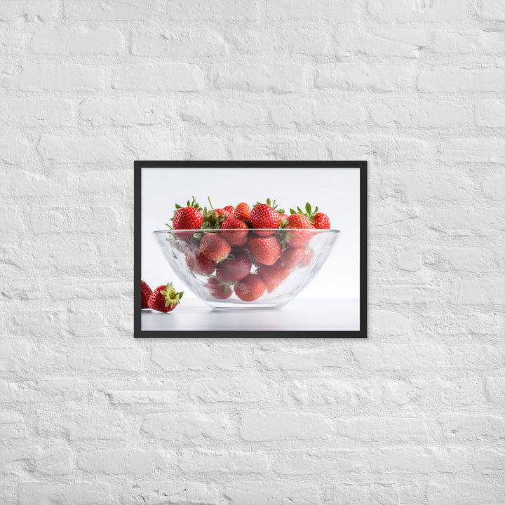 Berrylicious Treat Framed poster 🤤 from Yumify.AI