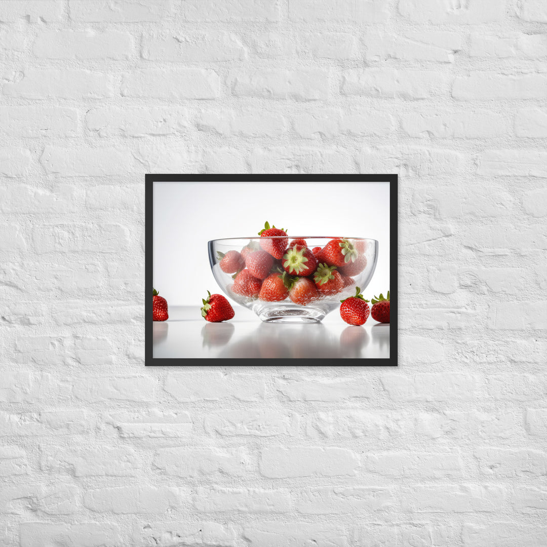 Berrylicious Treat Framed poster 🤤 from Yumify.AI