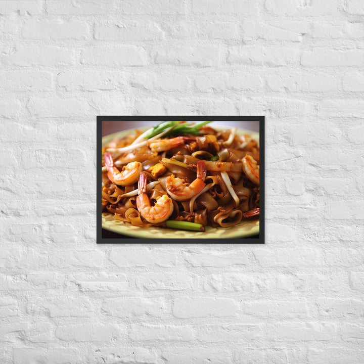 Char Kway Teow Framed poster 🤤 from Yumify.AI