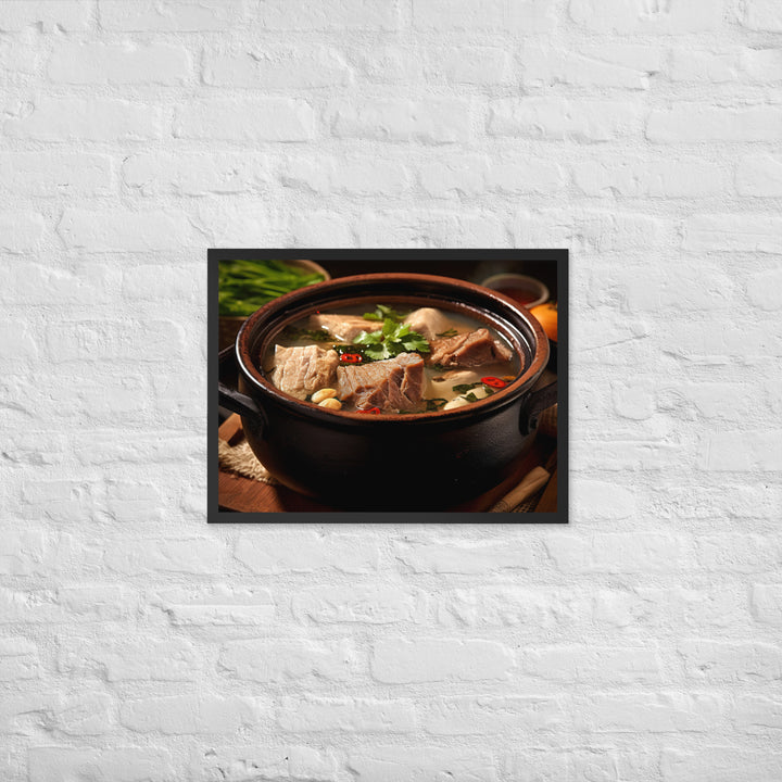 Bak Kut Teh Framed poster 🤤 from Yumify.AI