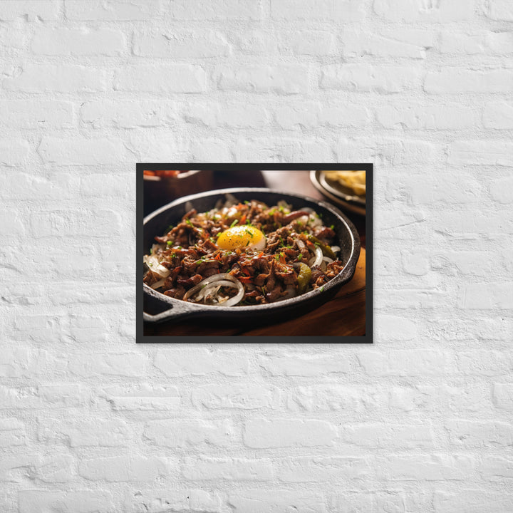 Sisig Framed poster 🤤 from Yumify.AI