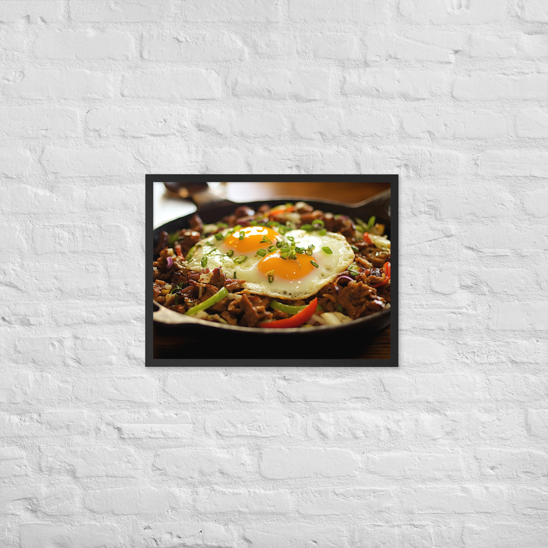 Sisig Framed poster 🤤 from Yumify.AI