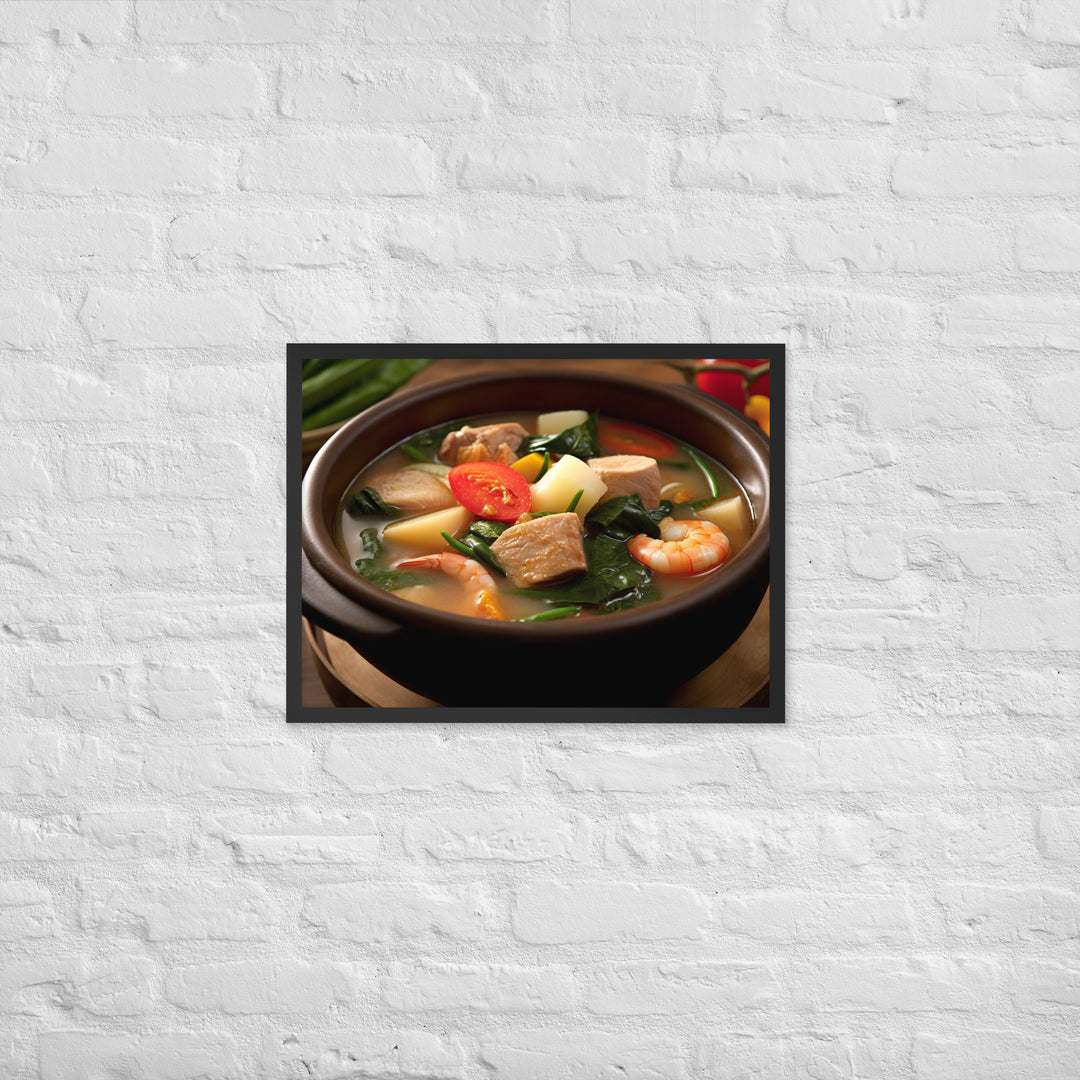 Sinigang Framed poster 🤤 from Yumify.AI