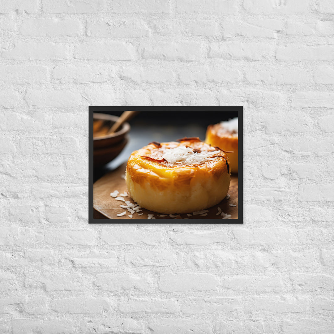 Bibingka Framed poster 🤤 from Yumify.AI