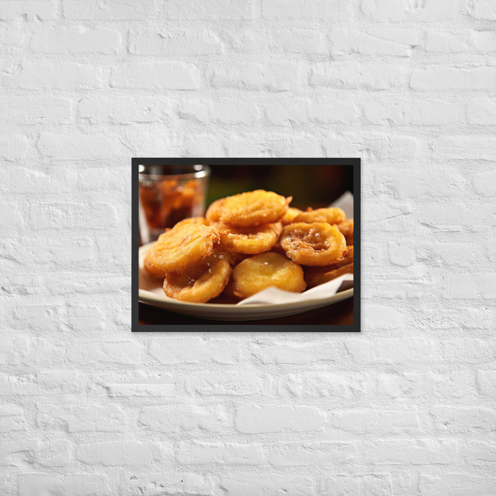 Pisang Goreng Framed poster 🤤 from Yumify.AI