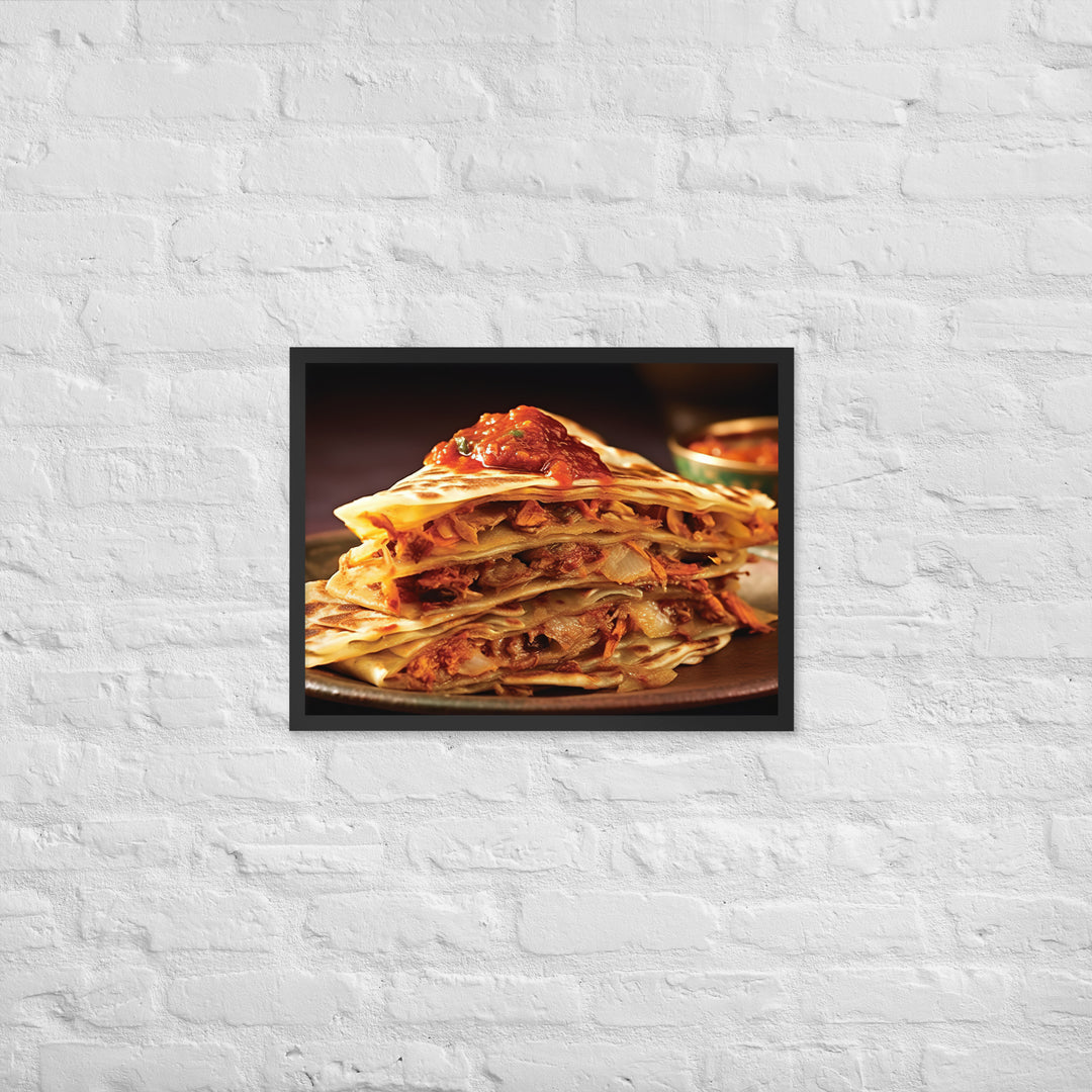 Roti Canai Framed poster 🤤 from Yumify.AI