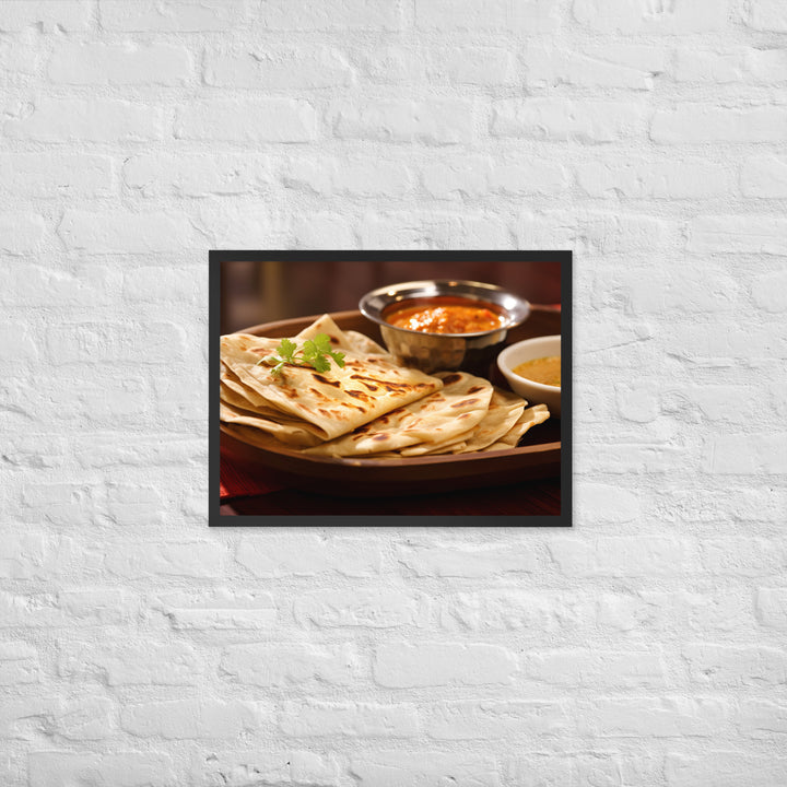 Roti Canai Framed poster 🤤 from Yumify.AI