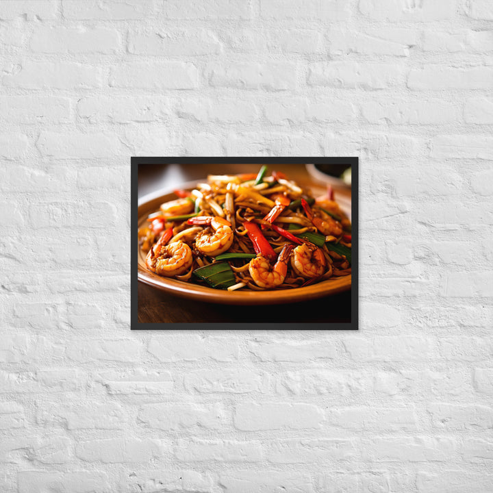 Mee Goreng Framed poster 🤤 from Yumify.AI