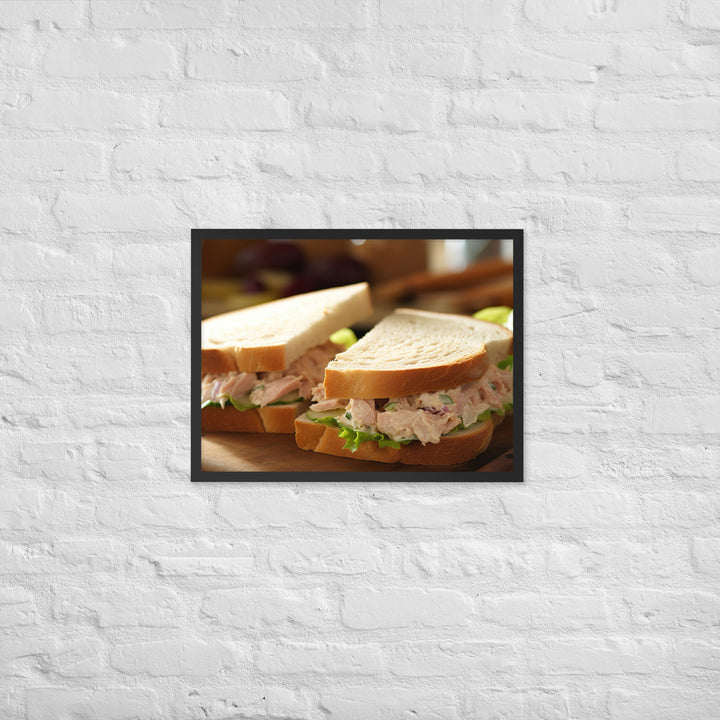 Tuna Salad Sandwich Framed poster 🤤 from Yumify.AI