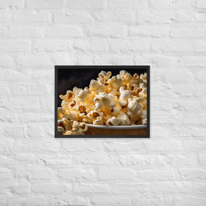 Kettle Corn Framed poster 🤤 from Yumify.AI