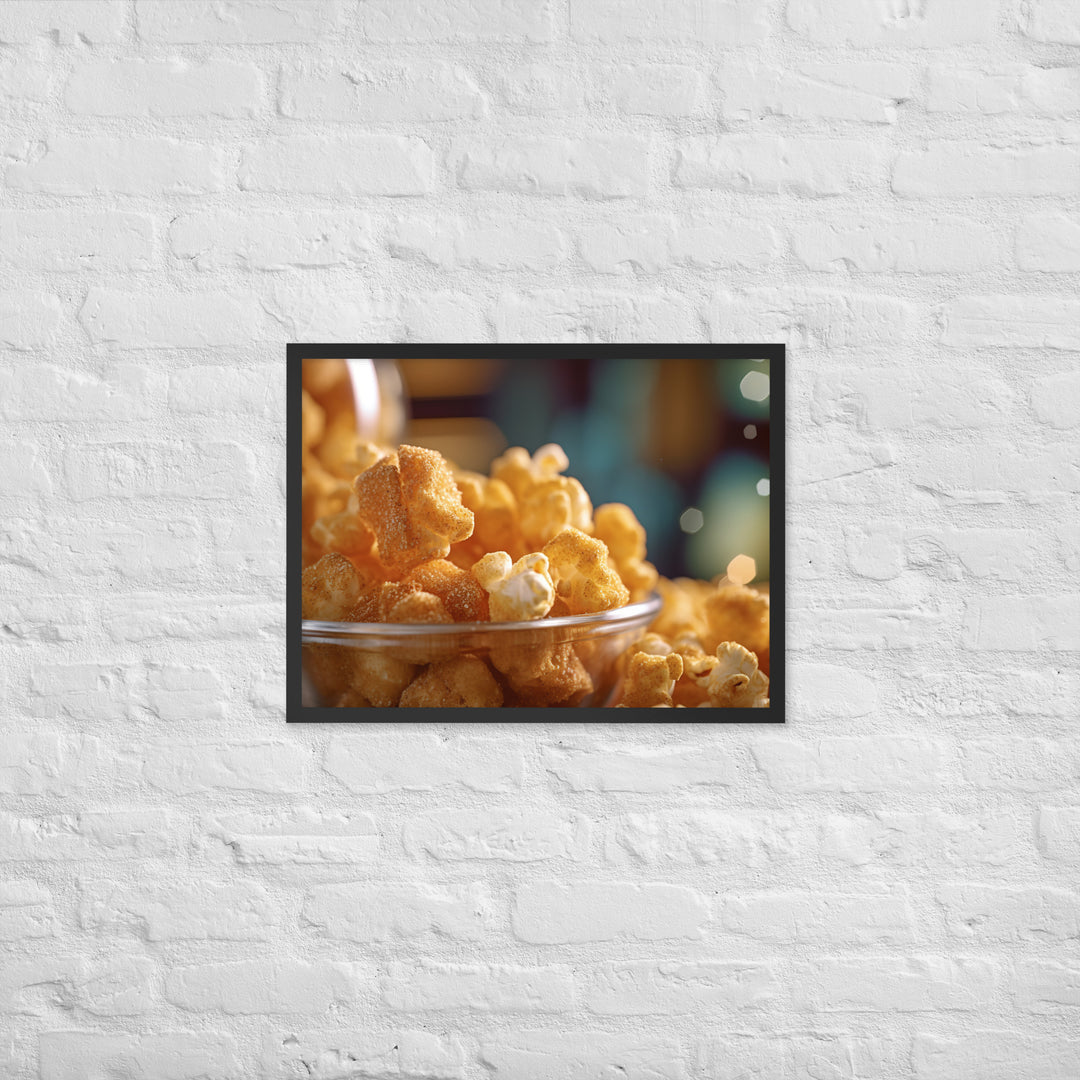 Cinnamon Sugar Popcorn Framed poster 🤤 from Yumify.AI