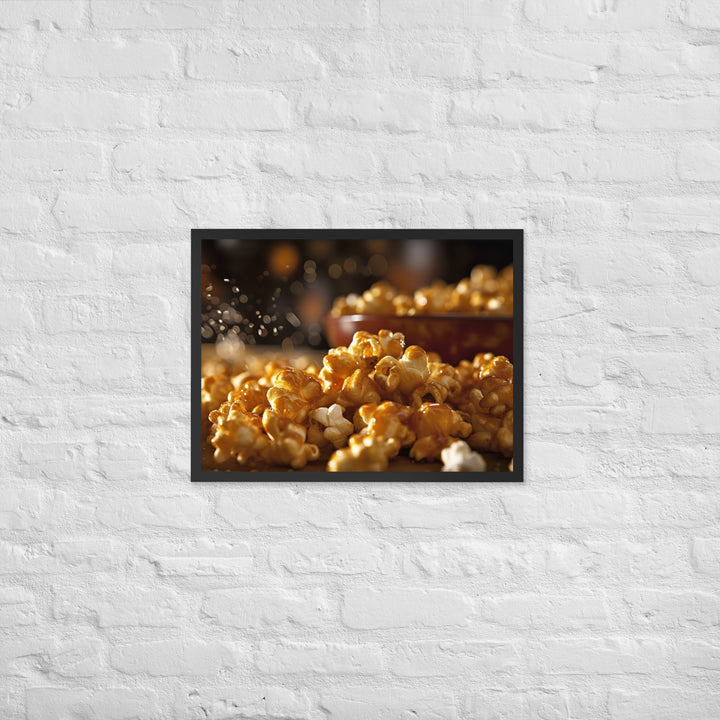 Cinnamon Sugar Popcorn Framed poster 🤤 from Yumify.AI