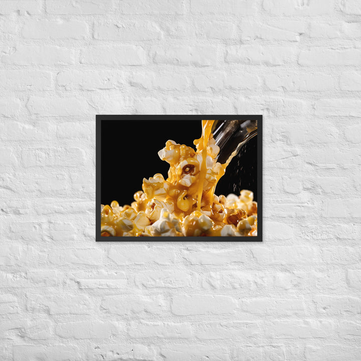 Buttered Popcorn Framed poster 🤤 from Yumify.AI