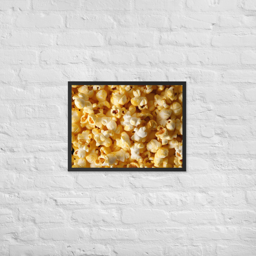 Buttered Popcorn Framed poster 🤤 from Yumify.AI