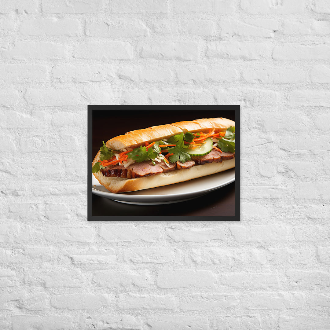 Banh Mi Framed poster 🤤 from Yumify.AI