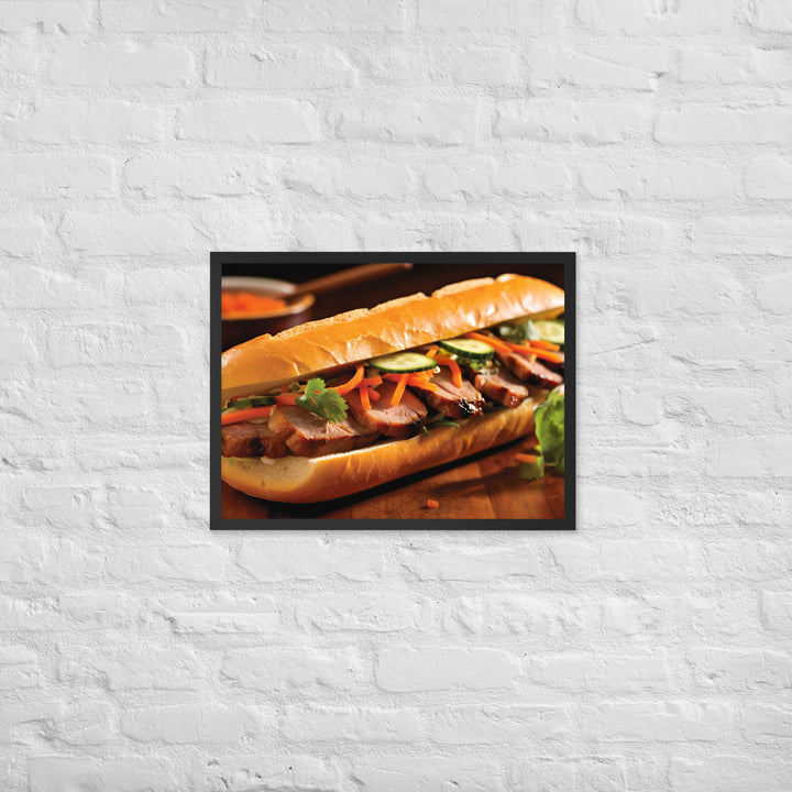 Banh Mi Framed poster 🤤 from Yumify.AI