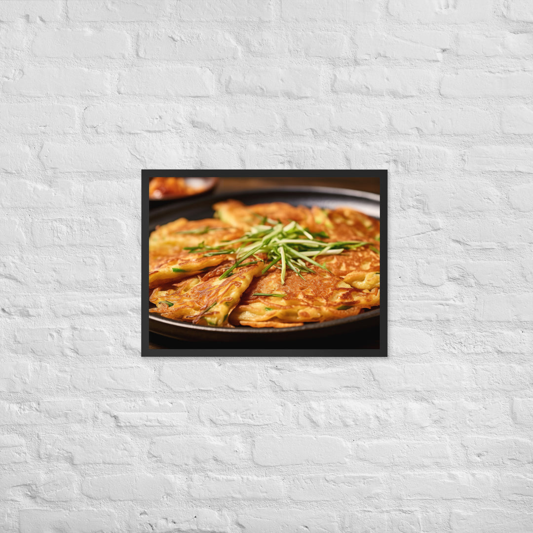 Haemul Pajeon Framed poster 🤤 from Yumify.AI