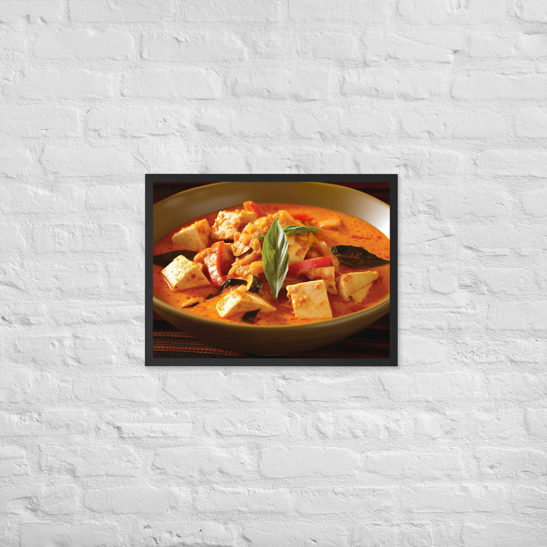 Red Curry Framed poster 🤤 from Yumify.AI