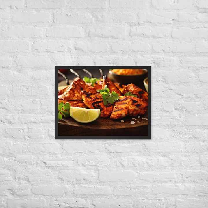 Tandoori Chicken Framed poster 🤤 from Yumify.AI