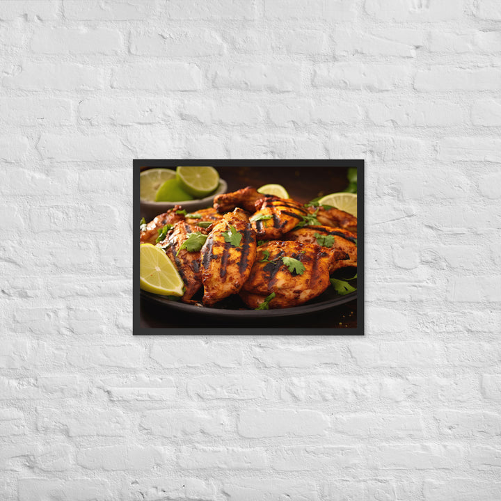 Tandoori Chicken Framed poster 🤤 from Yumify.AI